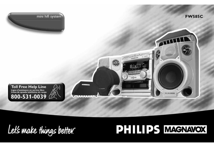 Philips FW585C user manual