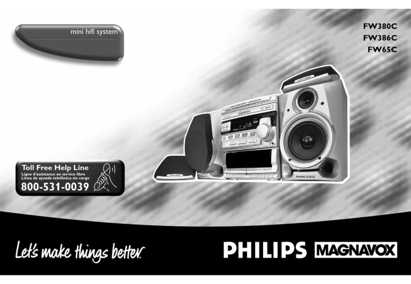 Philips Magnavox FW380C manual