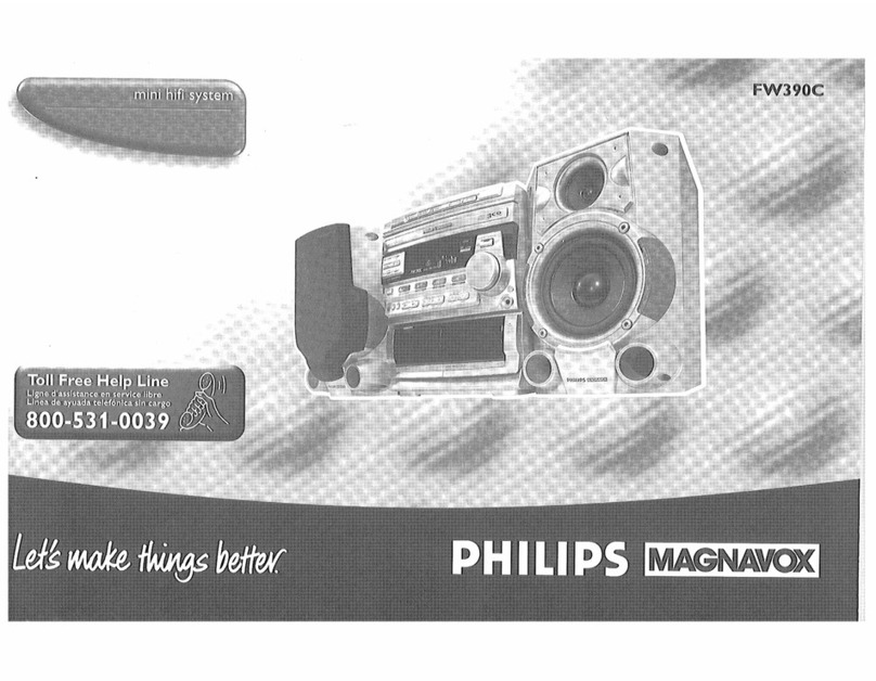 Philips FW390C user manual