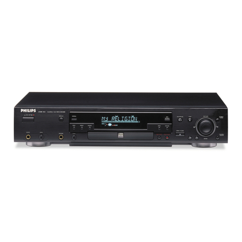 Philips CDR950 User manual