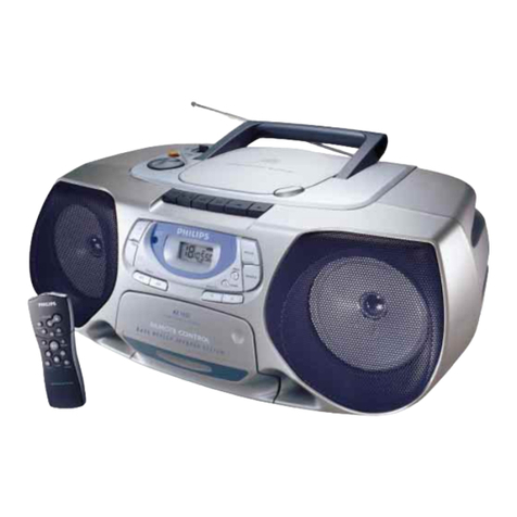 Philips AZ 1025 User manual