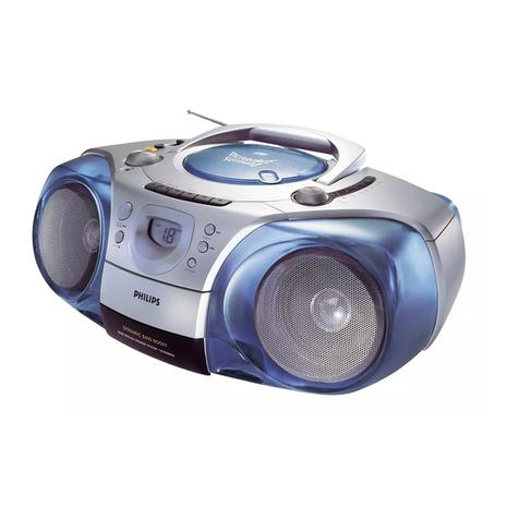 Philips AZ2000 User manual