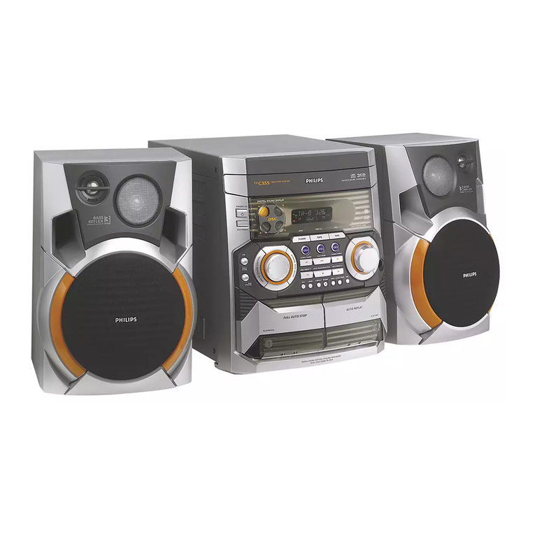 Philips FW-C355 User manual