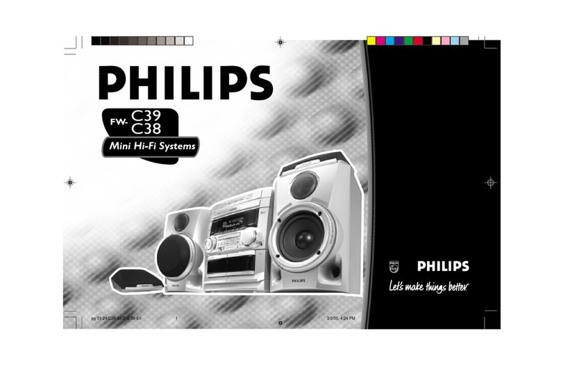 Philips FW-C39 user manual