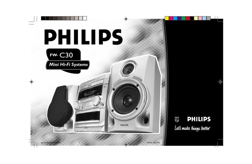 Philips FW-C30/21 user manual