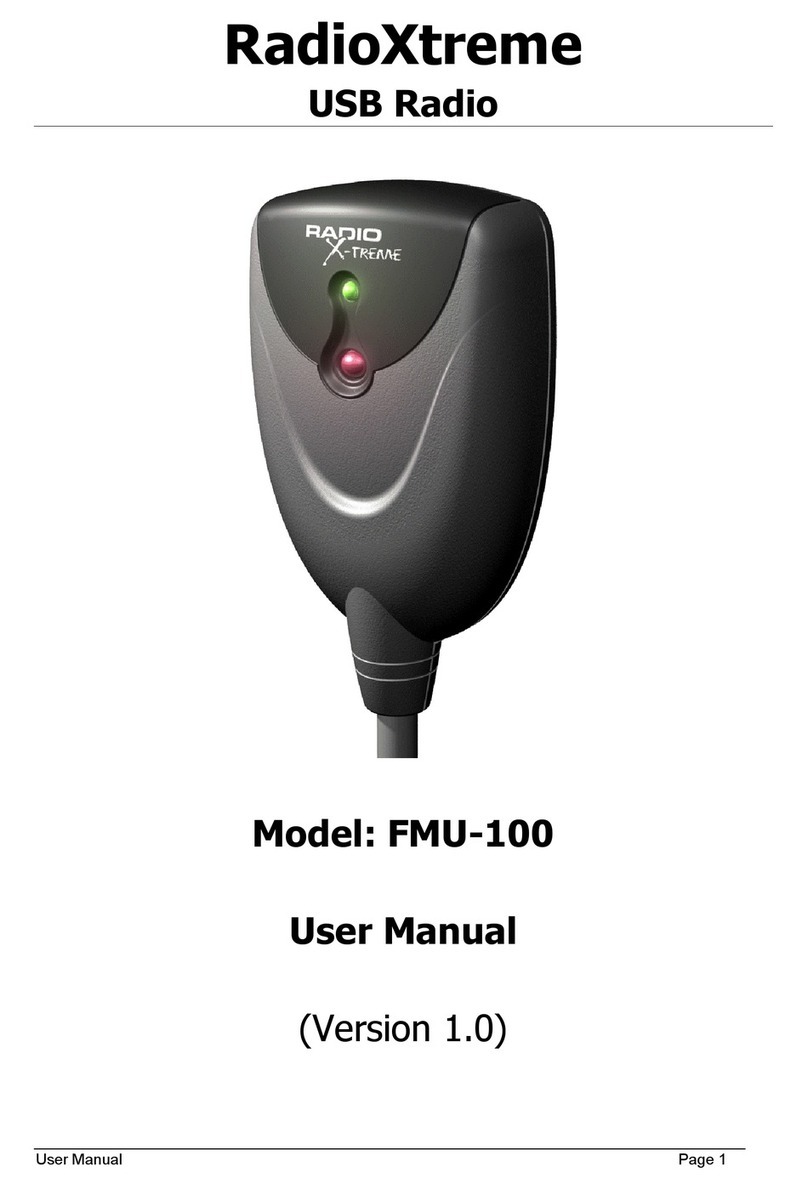 MediaForte RadioXtreme FMU-100 user manual