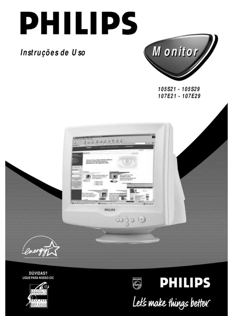 Philips 105S21 Instruction Manual