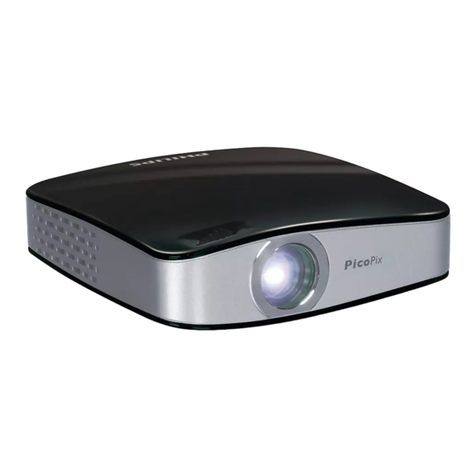 Philips PICOPIX PPX1020 User manual Philips PICOPIX PPX1020 User manual