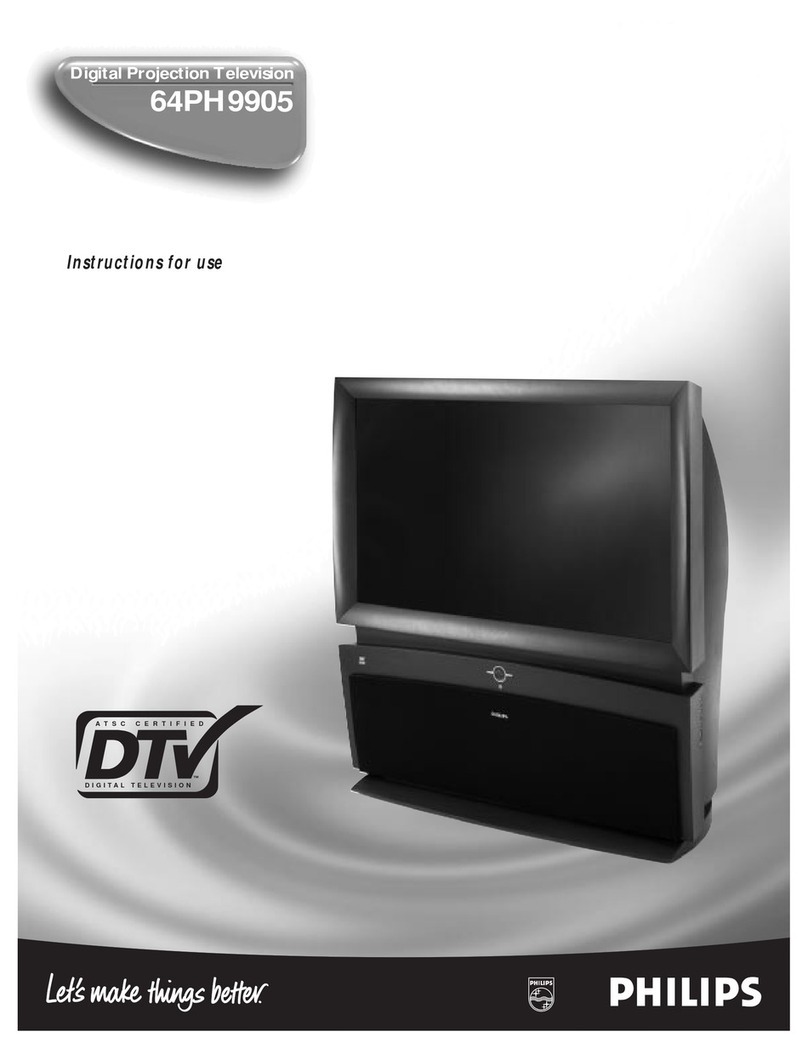 Philips 64PH9905 Instructions for use