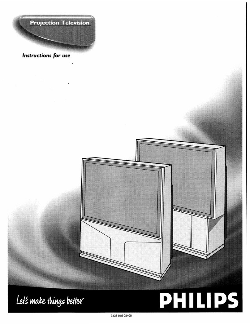 Philips 54XP43C/37 User manual Philips 54XP43C/37 User manual