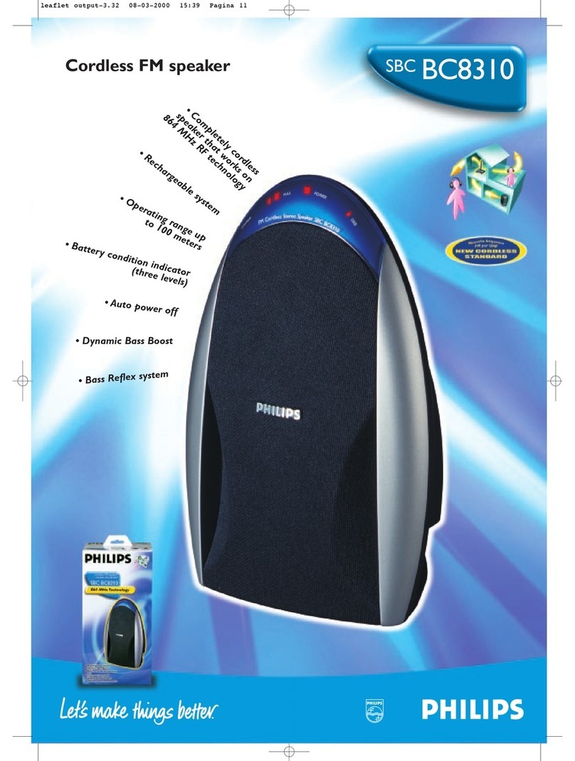 Philips SBCBC8310 Product information