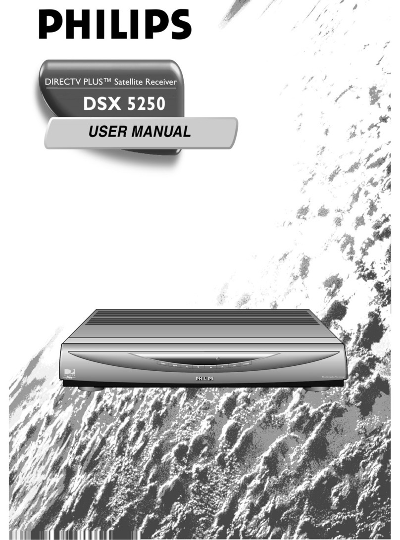 Philips DSX 5250 user manual Philips DSX 5250 user manual