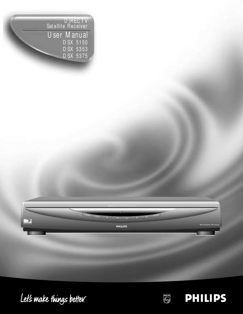 Philips DSX 5150 user manual