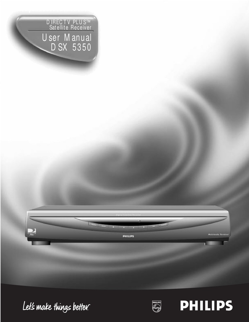 Philips DSX 5350 User manual