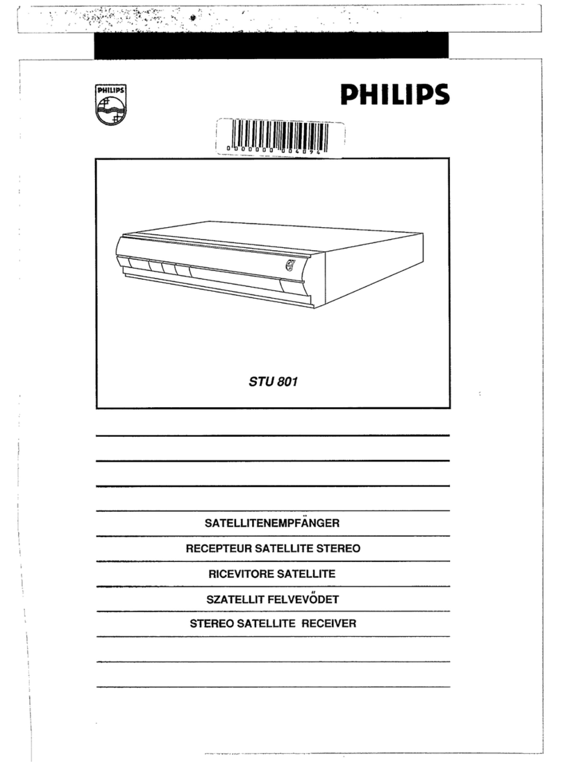 Philips STU801/05R user manual