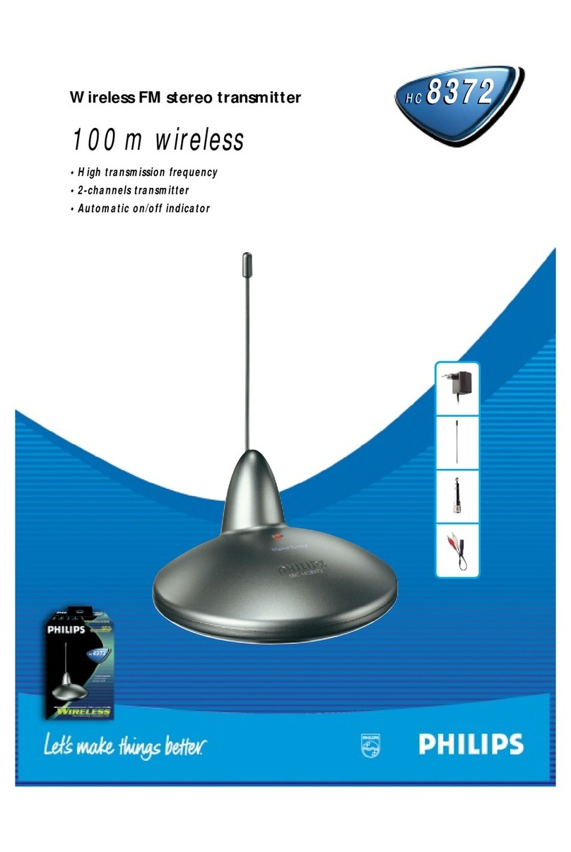 Philips HC 8372 User manual