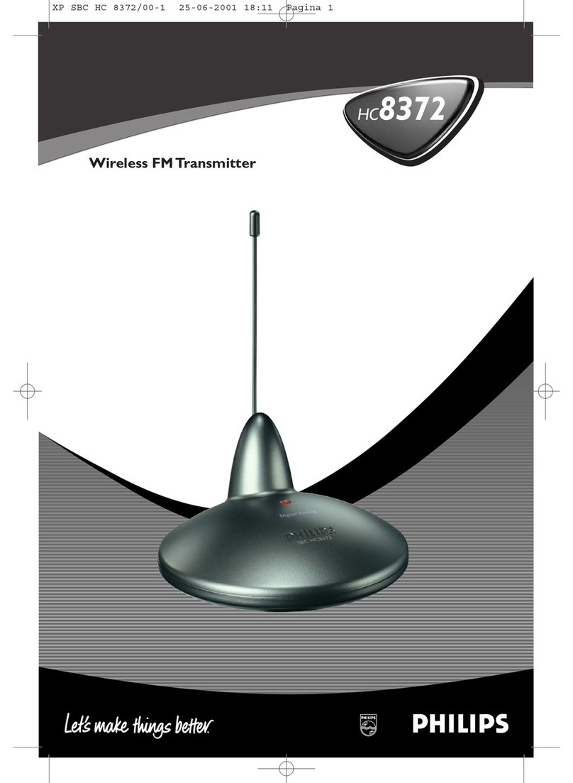 Philips HC 8372 User manual