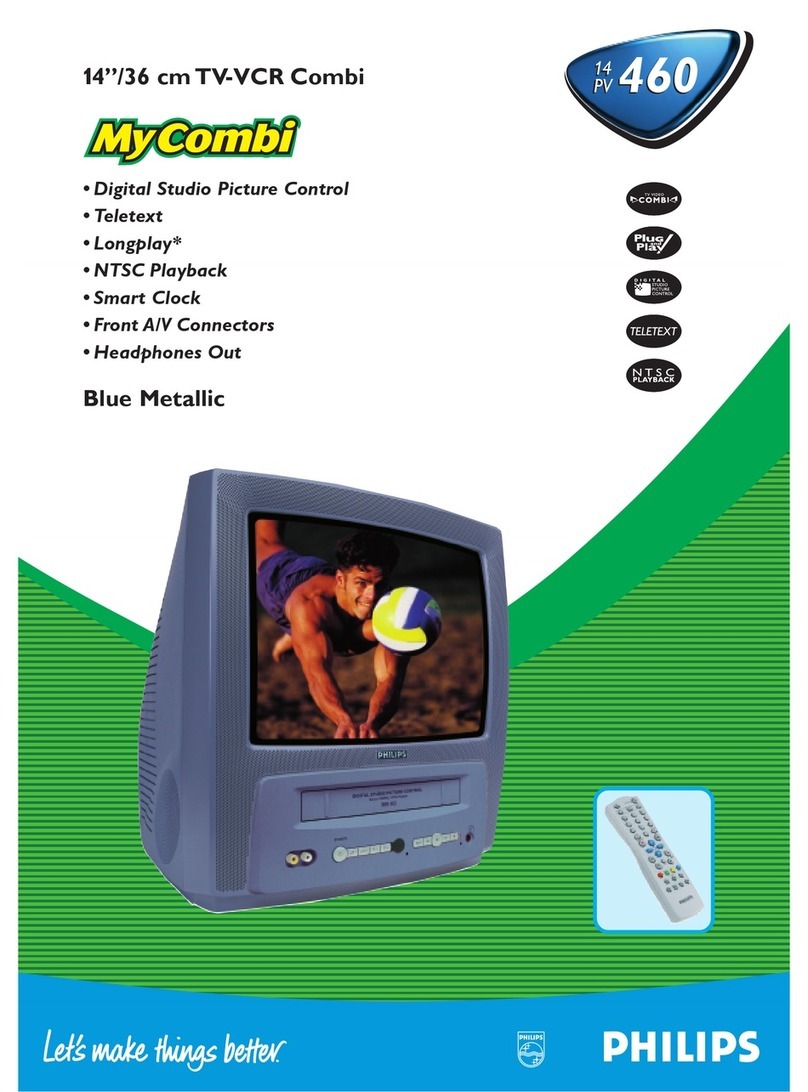 Philips MyCombi 14PV460 Specifications