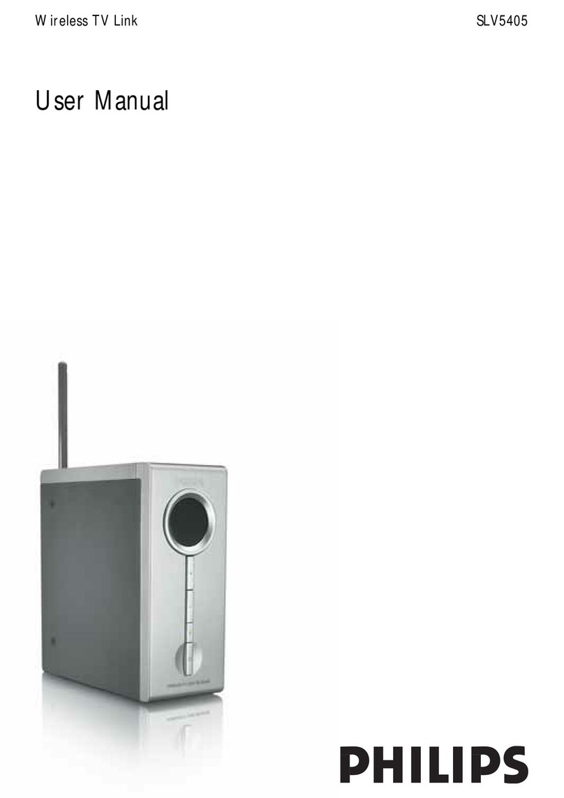 Philips SLV5405 User manual Philips SLV5405 User manual