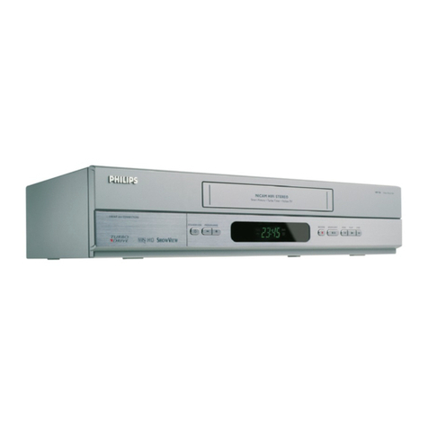 Philips VR750/07 User manual