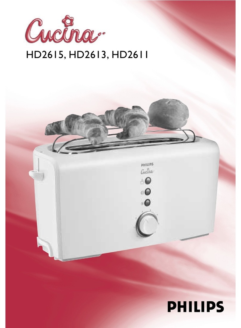 Philips Cusina HD2611 User manual