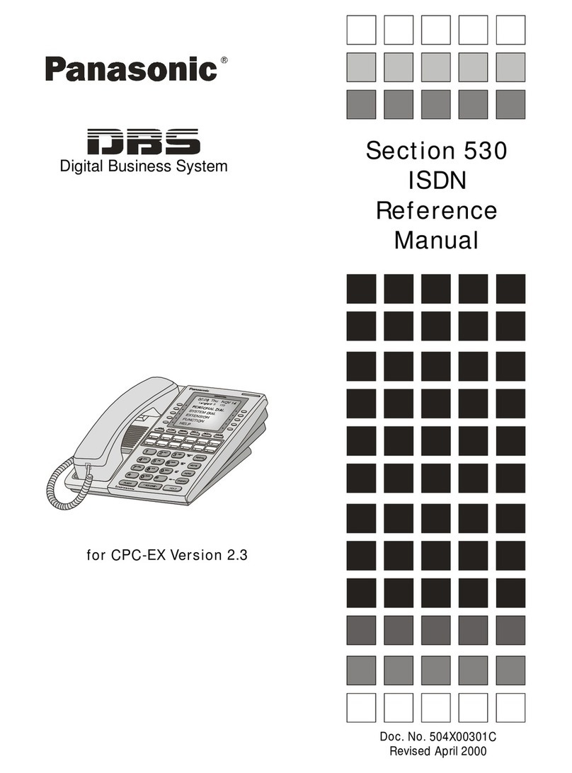Panasonic T-SMART DBS-EX23-530 Reference manual