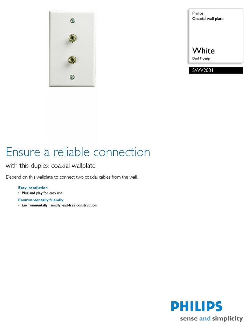 Philips SWV2031 Specifications