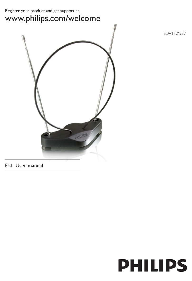 Philips SDV1121 User manual