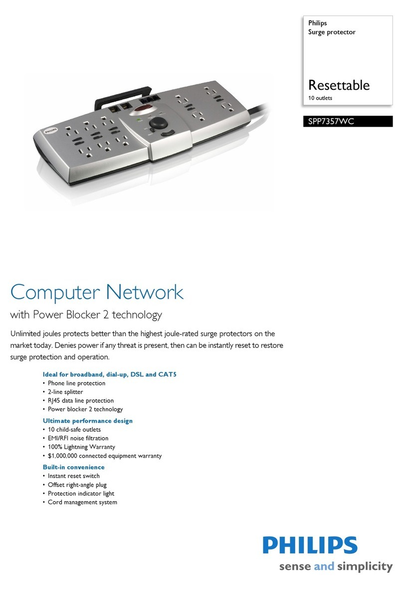 Philips SPP7357WC User manual Philips SPP7357WC User manual