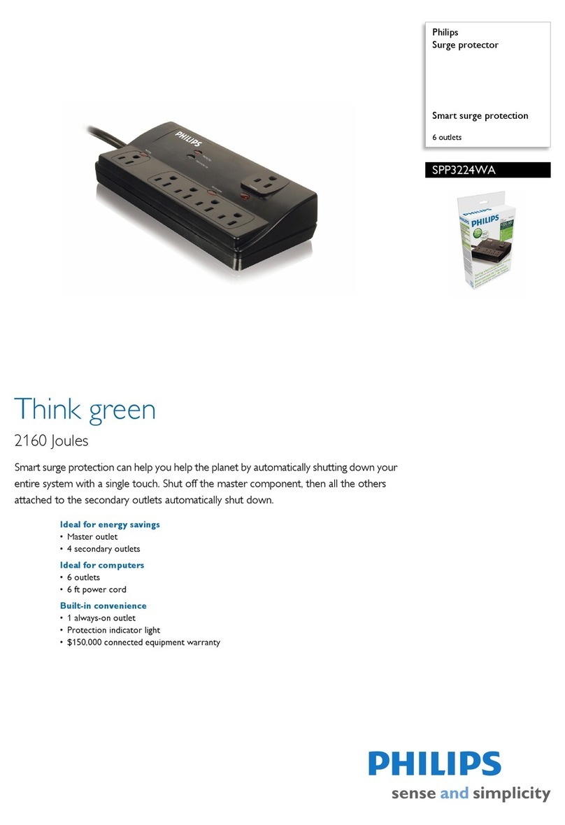 Philips SPP3224WA Specifications