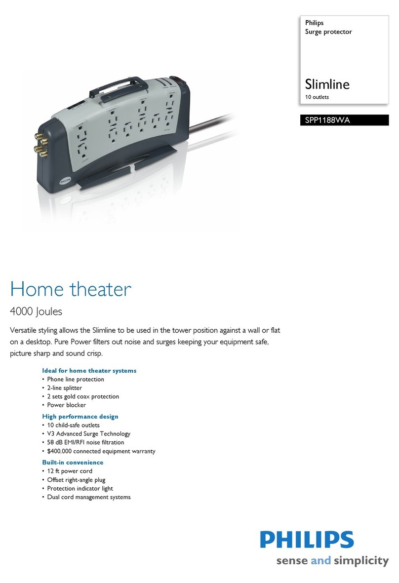 Philips SPP1188WA User manual