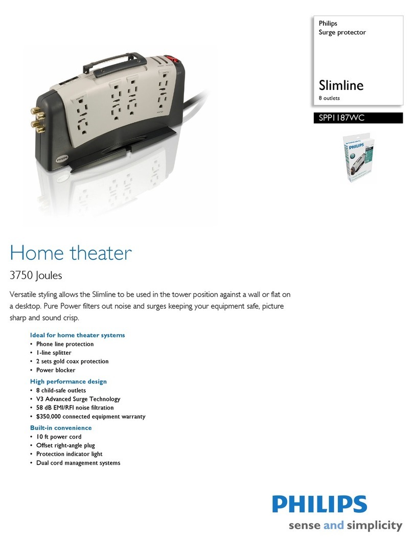 Philips SPP1187WC User manual