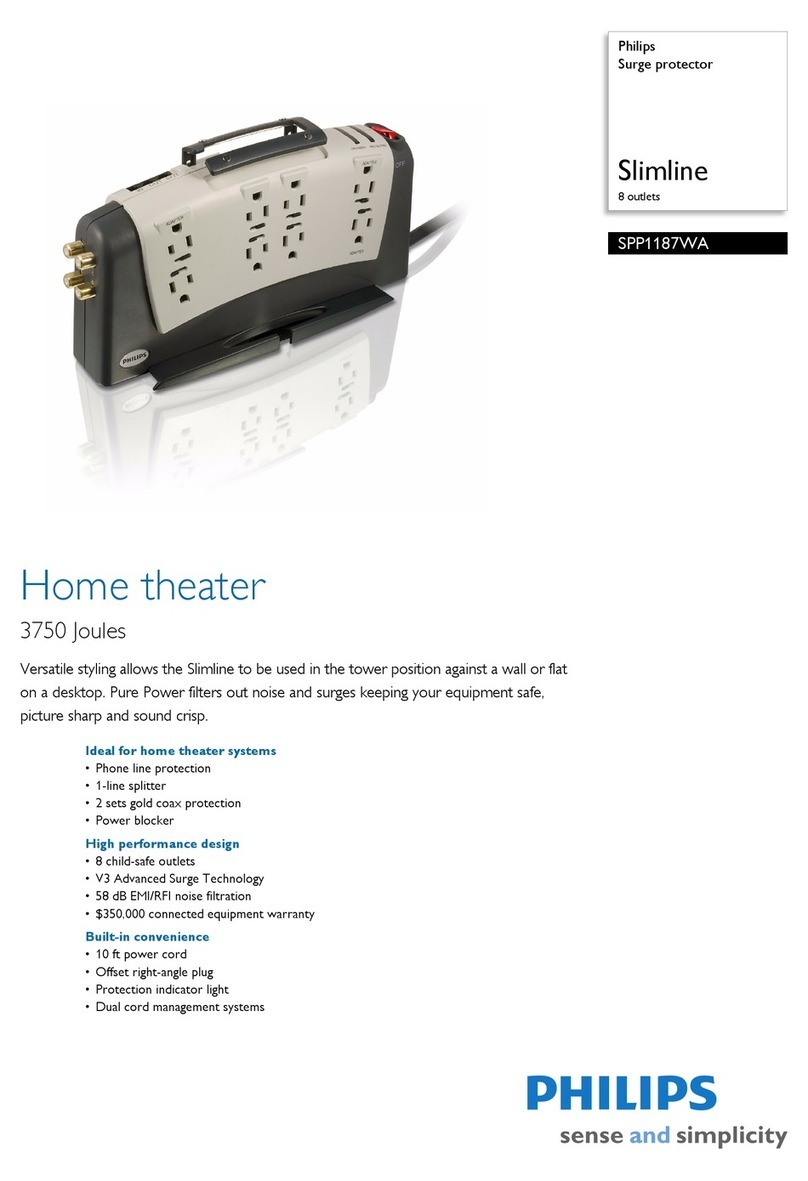 Philips SPP1187WA User manual Philips SPP1187WA User manual