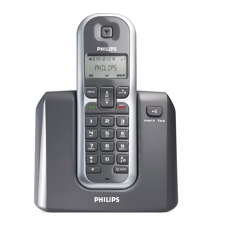 Philips DECT 122 User manual