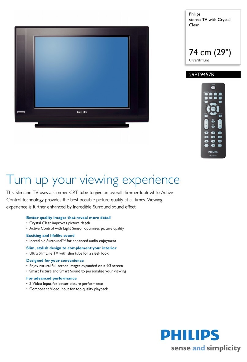 Philips 29PT9457B User manual