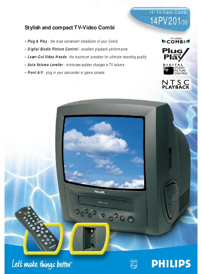 Philips 14PV39 Product information