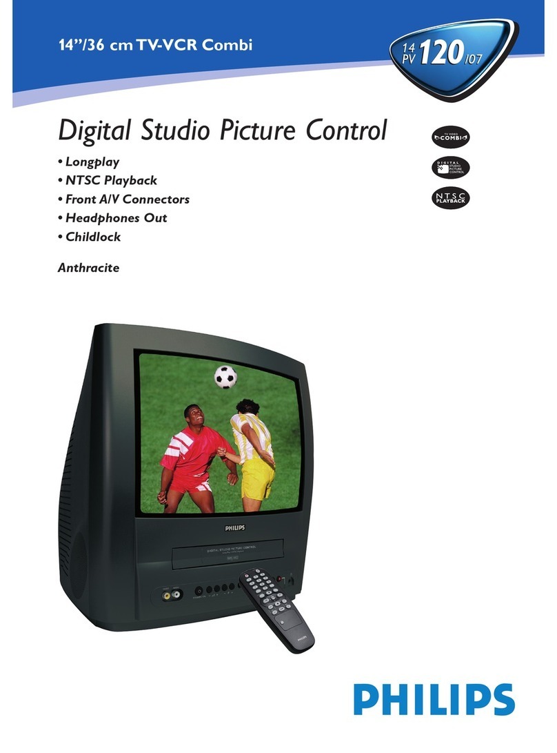 Philips 14PV120/07 User manual