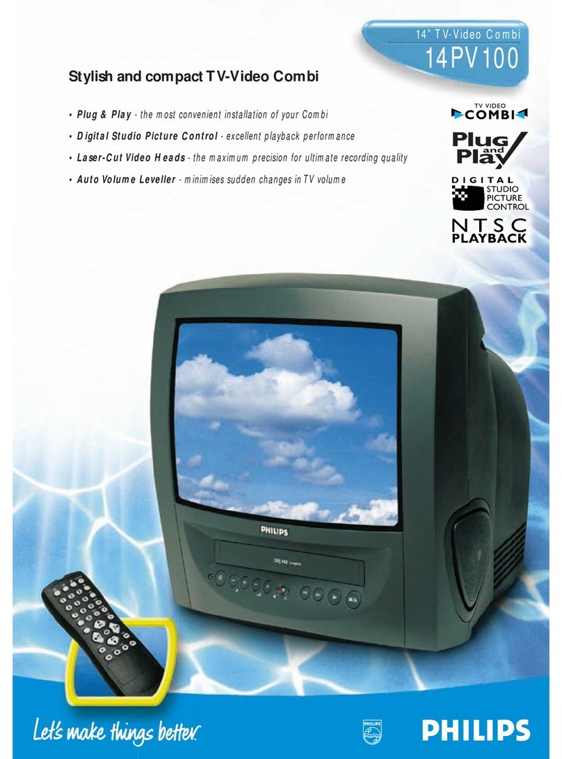Philips 14PV100 Product information