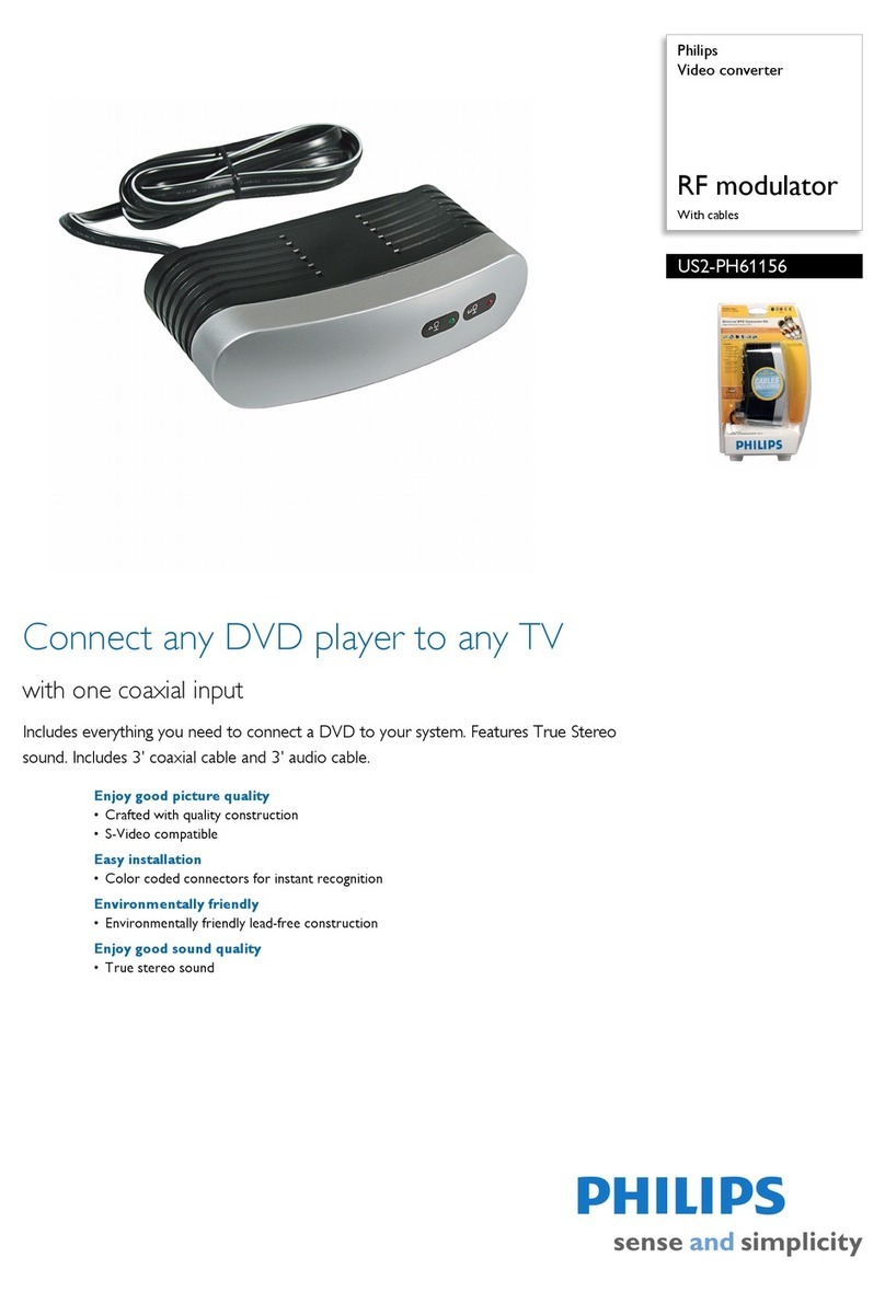 Philips US2-PH61156 User manual