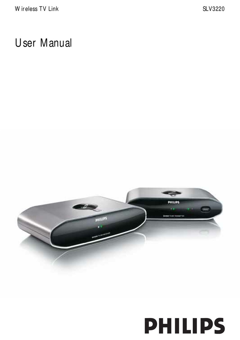 Philips SLV3220 User manual Philips SLV3220 User manual