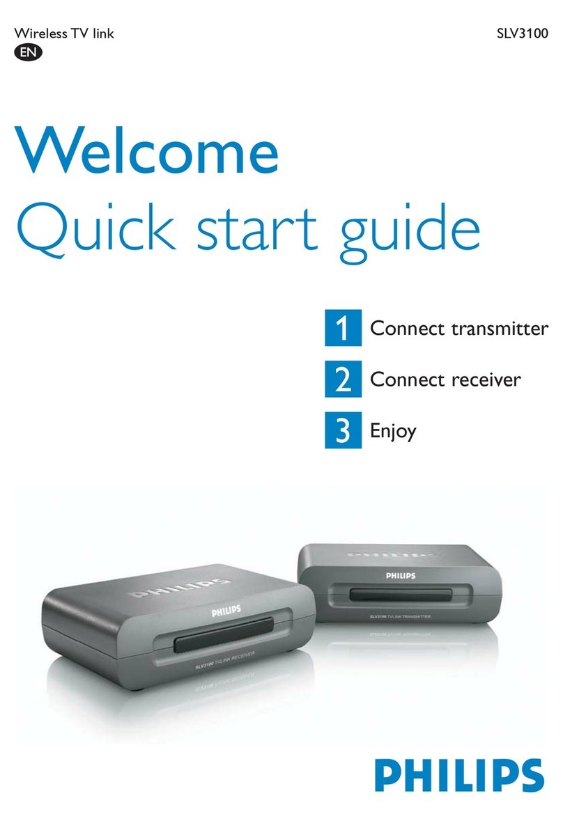 Philips SLV3100 User manual