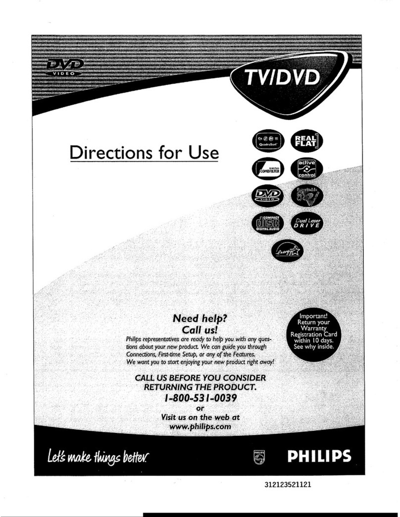 Philips 27DV693R Directions for use