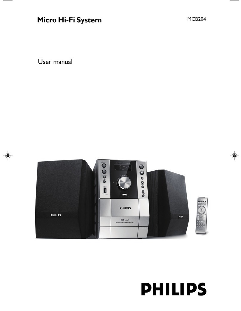 Philips MCB204 user manual