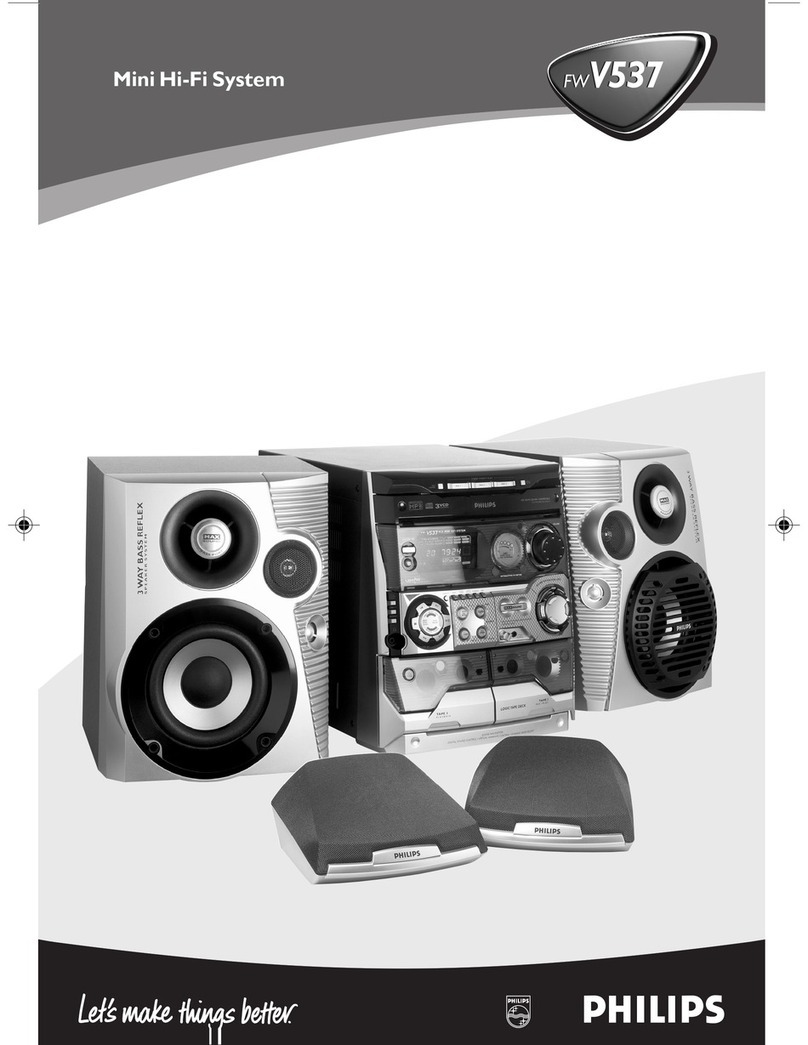 Philips FW-V537 user manual