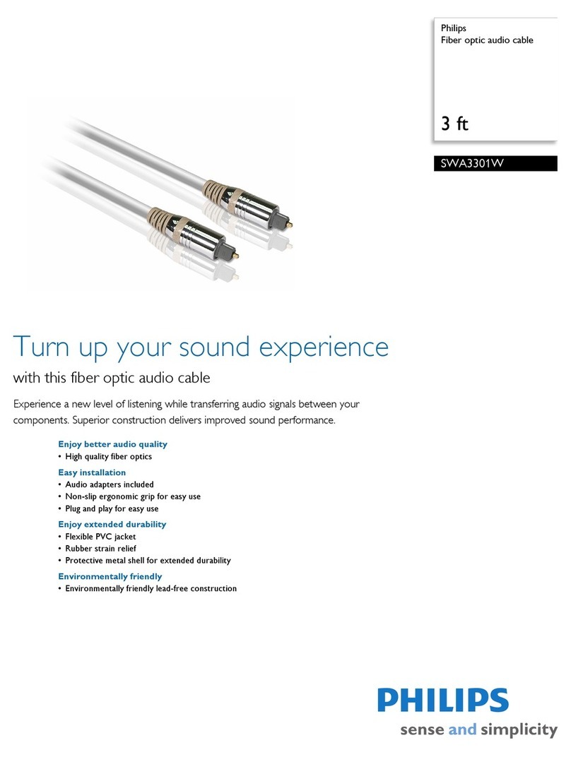 Philips SWA3301W User manual