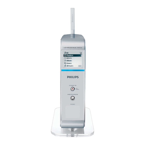 Philips Streamium WAS5 User manual