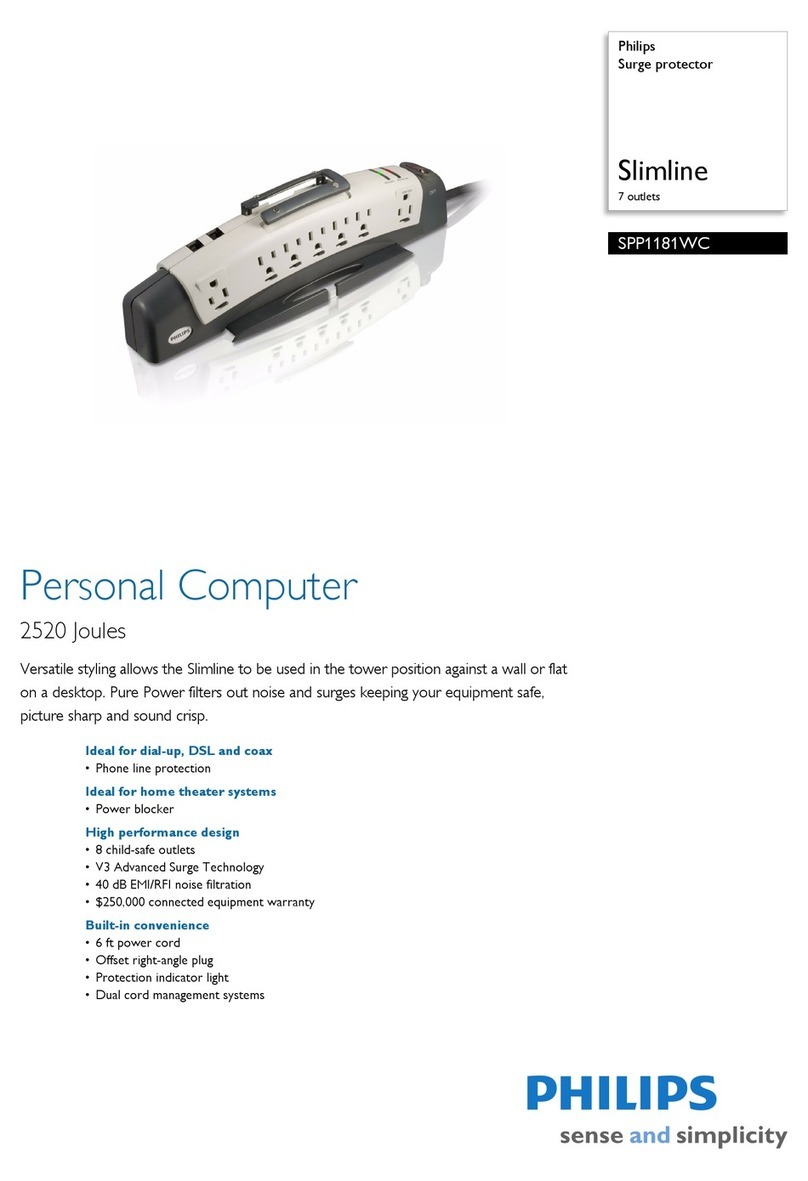 Philips SPP1181WC User manual