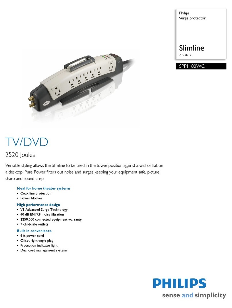 Philips SPP1180WC User manual