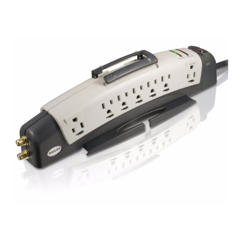 Philips Slimline SPP1180WA/37 User manual