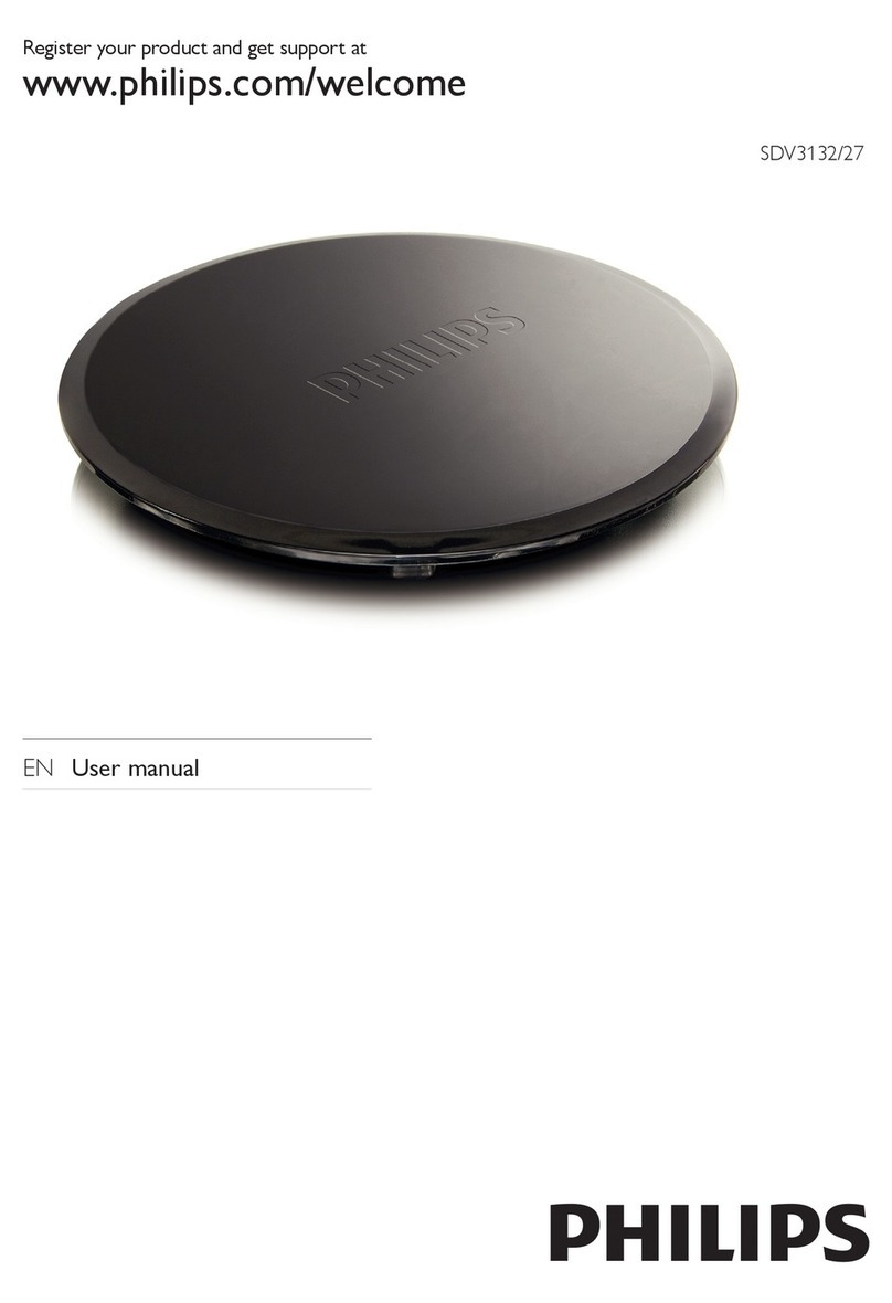 Philips SDV3132 User manual